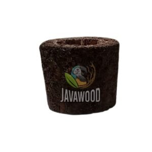 Premium Xaxim Tree Fern Vase Pot – Natural Porous Planter for Living Vivariums