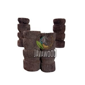 Majestic Xaxim Tree Fern Tower – Premium Vertical Living Pillar for Tropical Vivariums