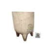 Handcrafted wood stool chair for kitchen bar