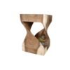 Handcrafted wood stool chair for kitchen bar
