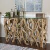 Premium Natural Wood Console Table