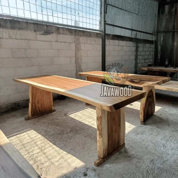 Solid Wood Slab Dining Table